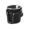 Pellucid Car Drink Holder with Stainless Steel Thermos Keeps Drinks Hot and Cold Tumbler, Black, PDK2112,