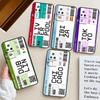 Boarding Pass Ticket Case For POCO X6 Pro X3 X5 F5 M6 Pro F3 M5s Cover For Xiaomi 13T Pro 14 11T 12T 12 13 Lite