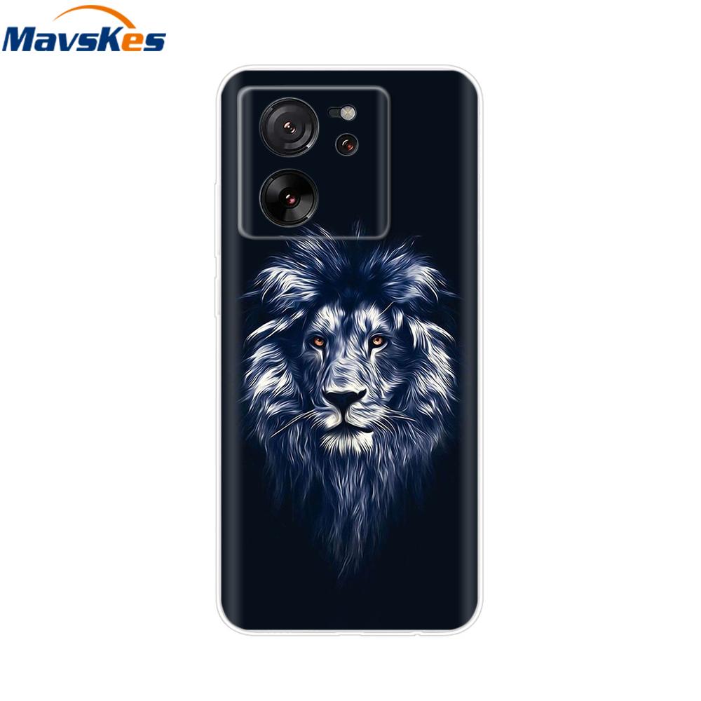 Чехол для Xiaomi 13T Pro 5G 13T 13 Мягкий Прозрачный Силиконовый Бампер Задняя Крышка Телефона для Xiaomi 13 Lite 13T Pro Mi13T Ударопрочные Чехлы