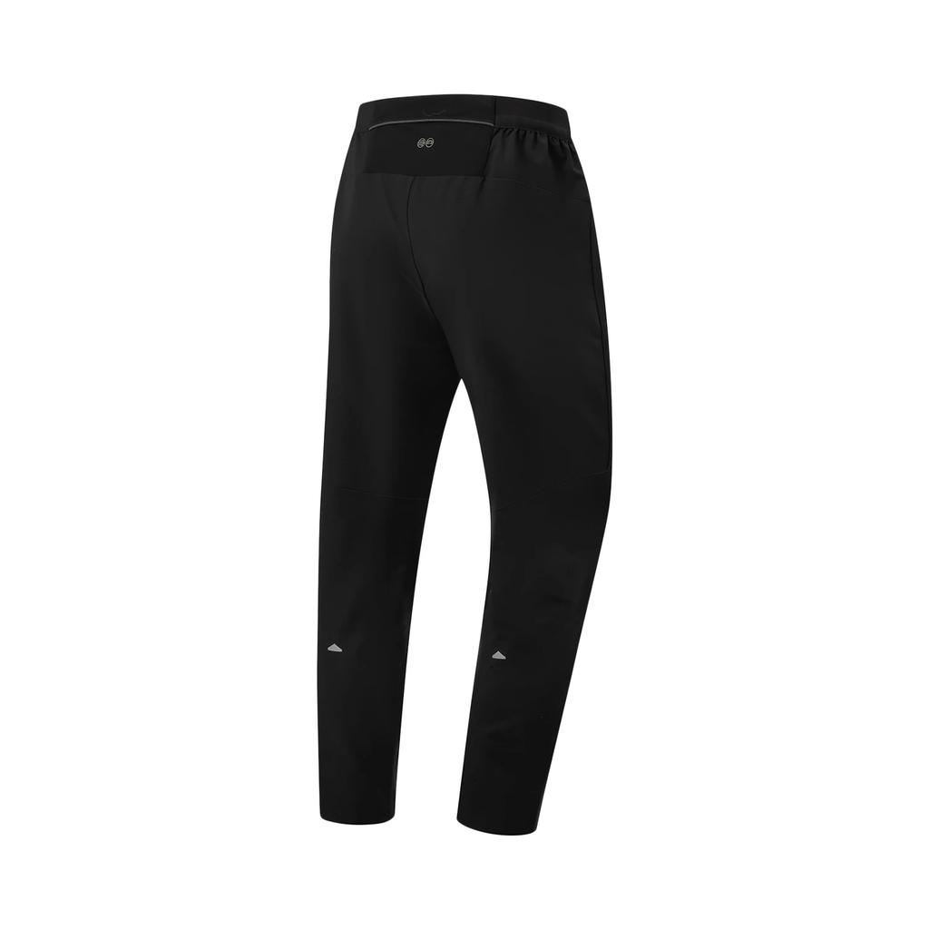 Li Ning Серия для фитнеса Однотонные Мягкие Простые Универсальные Спортивные Длинные Штаны Мужские брюки AYKW037-1