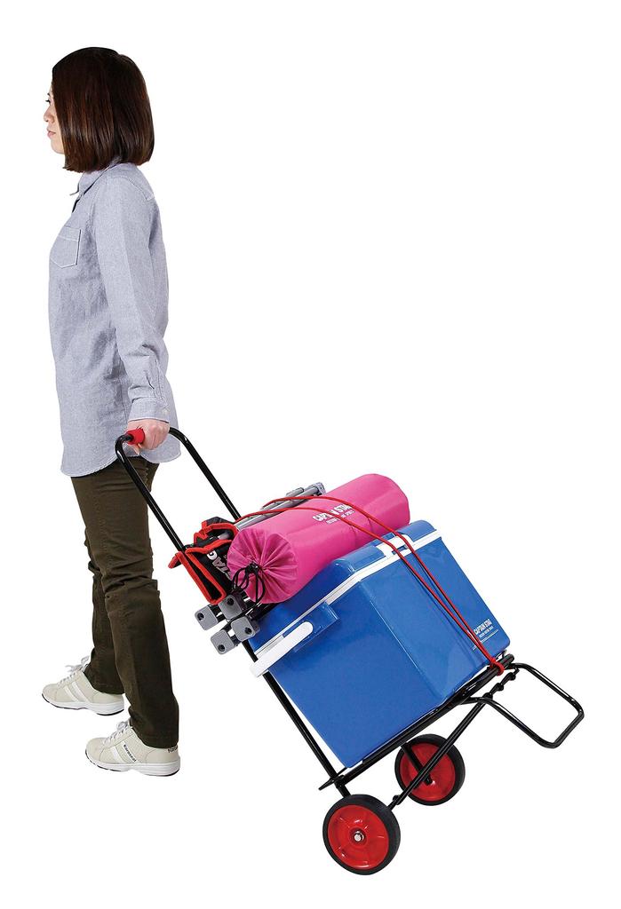 CAPTAIN STAG Тележка для покупок с креплением для переноски уличного оборудования Wide Carry UL-1000