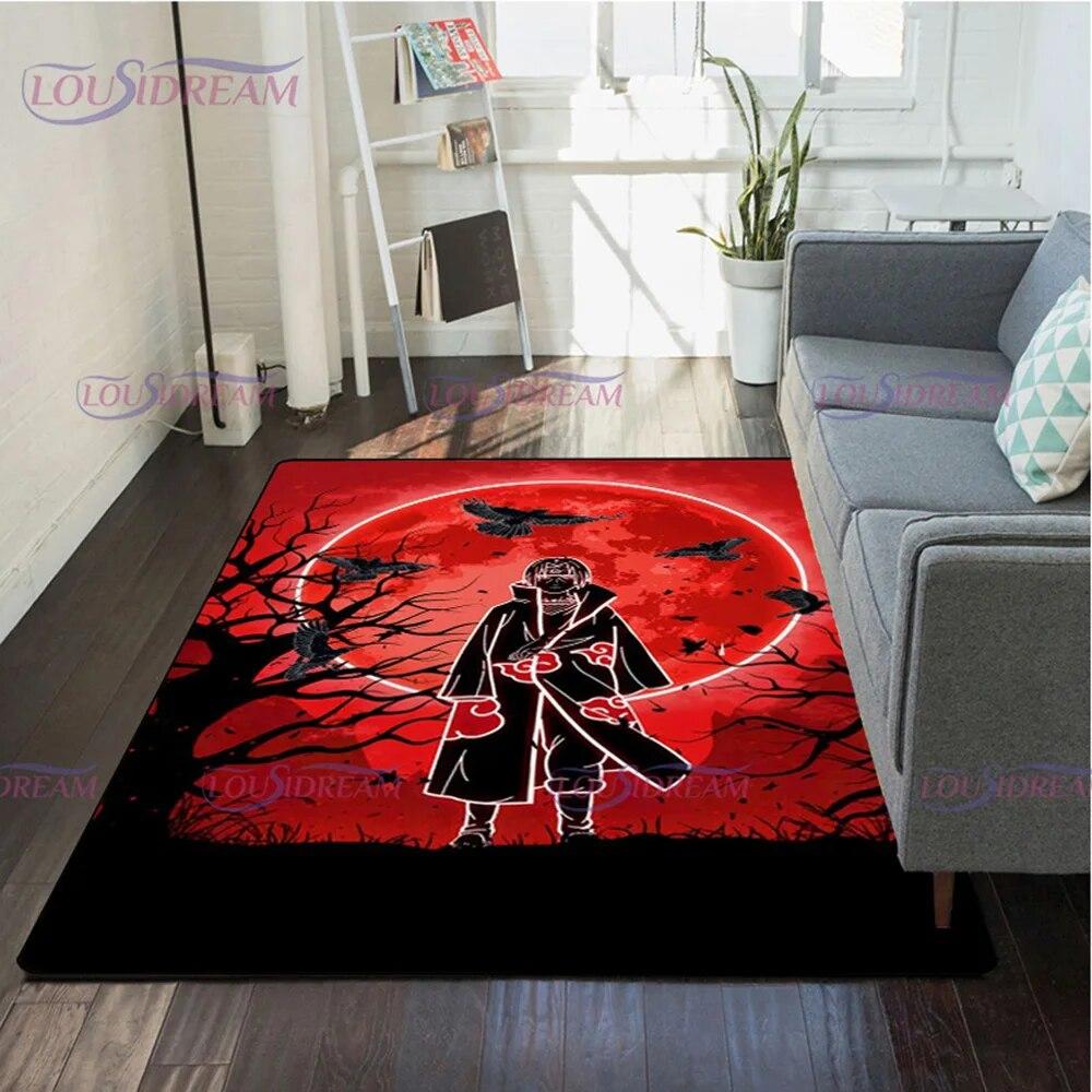 Креативный ковер с принтом N-Naruto, коврик для йоги, нескользящий ковер, коврик для ванной, напольный коврик, коврик для гостиной, подарок на день рождения
