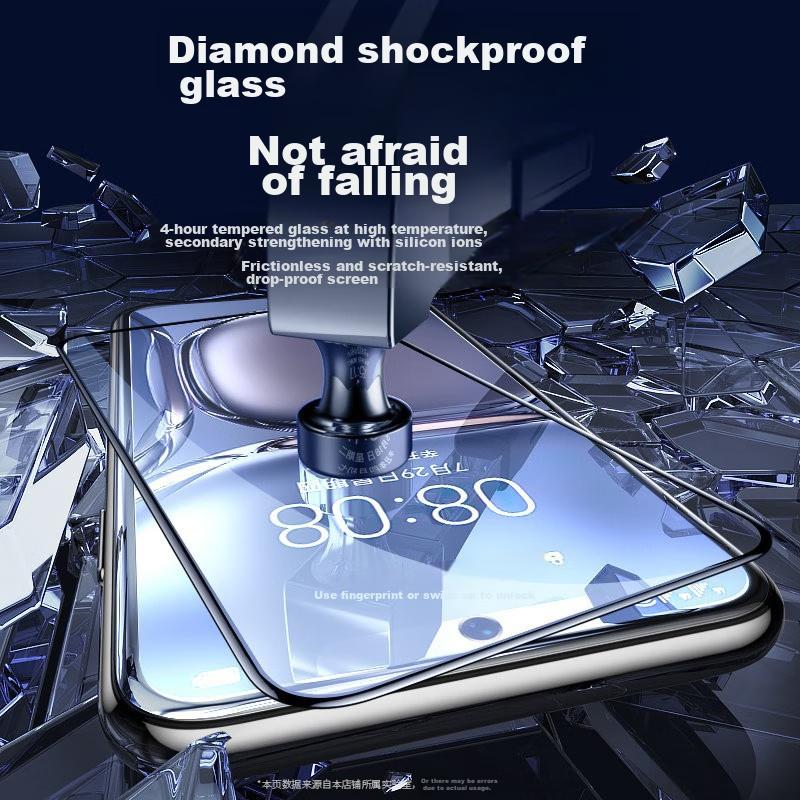Tempered Glass Screen Protector for Huawei P50/50E, Full Coverage Ultra-Thin High Definition Anti-Drop Fingerprint Resistant for Huawei P50/50E