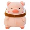Adorable Plush Pig Doll Soft Crystal Velvet Toast Piggie Stuffed Animal Toy