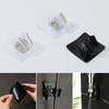 Reusable Punch-free Self-adhesive Shower Bracket Wall Rack Bathroom Hooks Shower Head Holder