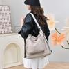 2025 Мода Японии и Южной Кореи Женская большая вместительная сумка через плечо и повседневный студенческий рюкзак