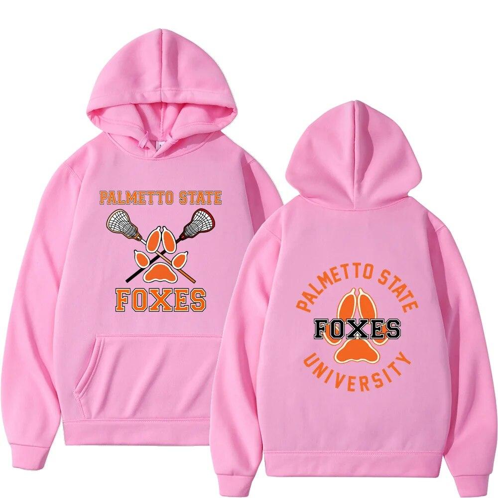 Streetwear The Foxhole Court Palmetto State Foxes Printed Unisex's Hoodie Pullover Unisex Hoodies Women Hip Hop Sweatshirt Clothes