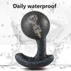Беспроводной пульт дистанционного управления, мужской массажер простаты, вибратор, надувная анальная пробка, расширение, вибрирующие анальные секс-игрушки для мужчин и женщин