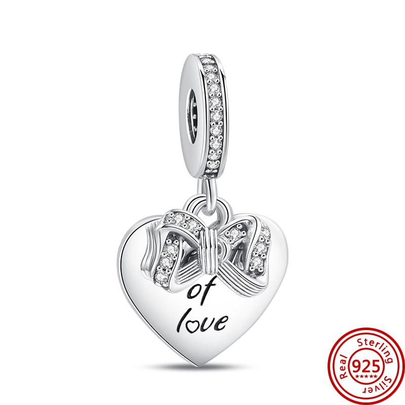 Новый Оригинальный Дизайн Пчела Бабочка Стрекоза Мультяшный Милый Шарм Подходит для Браслета Pantaro DIY 925 Стерлинговое серебро Медь Циркон Подарок