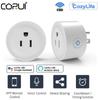 Corui Cozylife 10a Wi-Fi Us Plug Смарт-розетка Беспроводная розетка с дистанционным управлением Смарт-таймер Поддержка Alexa Google Home Голосовое управление