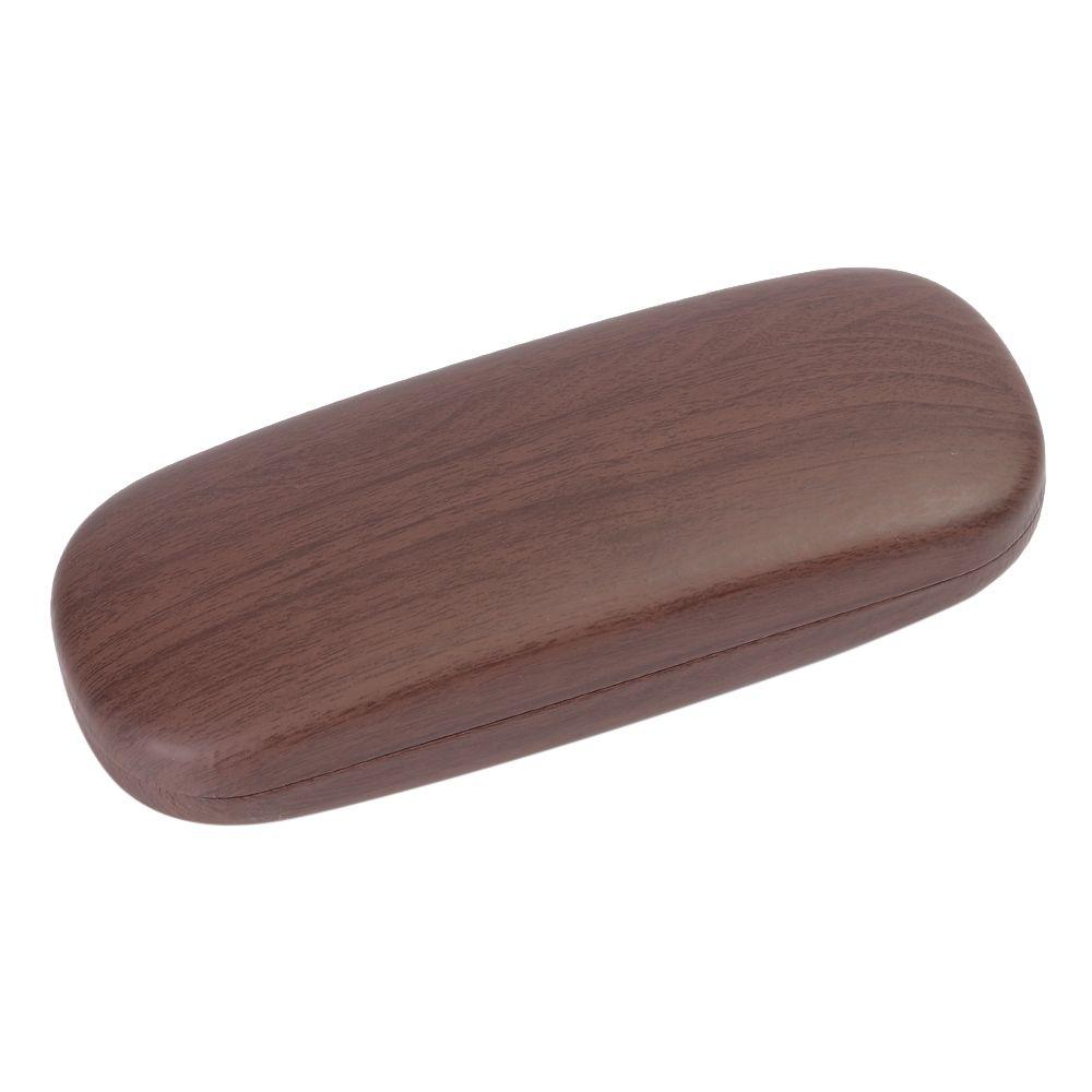 Твердый корпус из дерева, защитный чехол для очков для близорукости, футляр для очков, футляр для очков для чтения