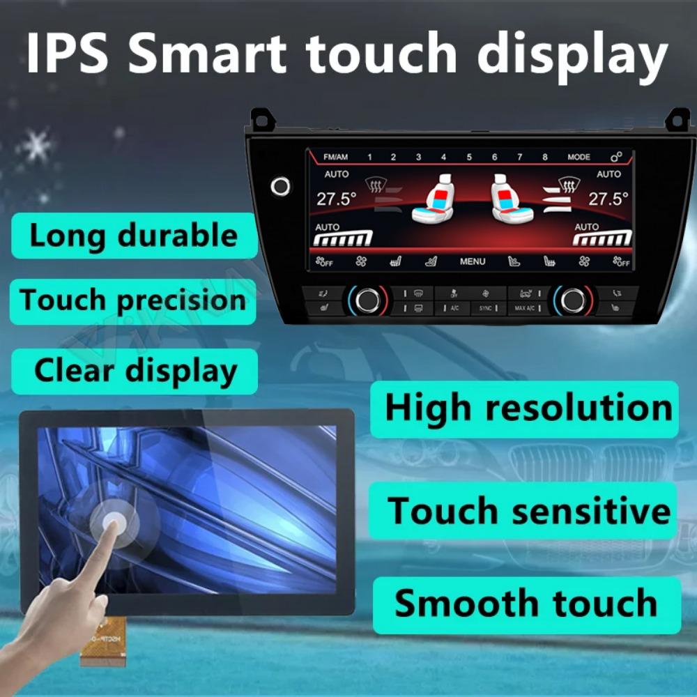 10.25'' Air Conditioning Climate Control Screen For BMW 5 Series 2011 2012 2013 2014-2017 AC Panel Touch Board LCD Digital