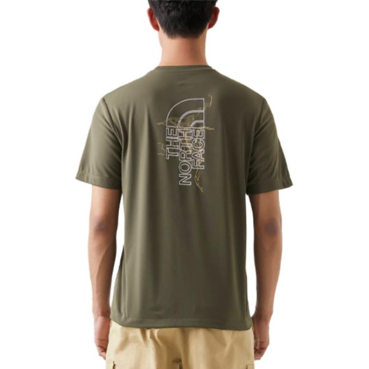 THE NORTH FACE SS23 Quick Dry T Shirts Unisex Green NF0A88CA-21L