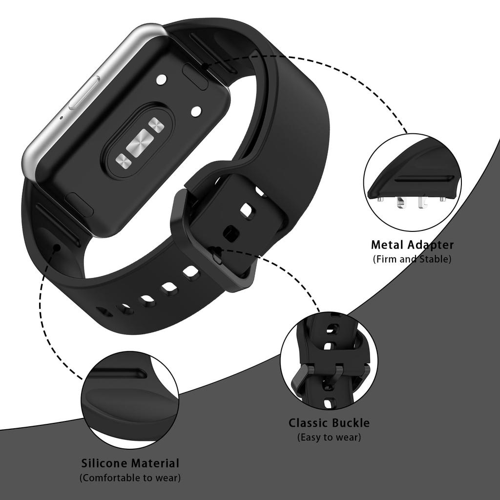 Спортивный силиконовый ремешок для Samsung Galaxy Fit 3 Браслет для умных часов Резиновый браслет Correa для Samsung Galaxy Fit3 Ремешки Аксессуары