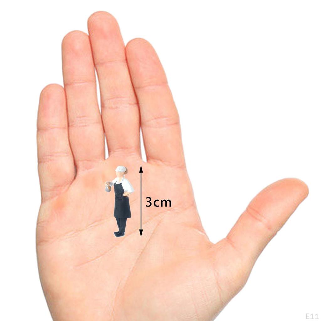 Фигурки Строительная сцена 1:Раскрашенные фигурки в масштабе 64