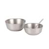 Snow Peak Titanium Double Bowl 600 TW-241, Ideal for Camping and Outdoors, Double-Layered