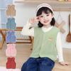 Infants Clothing Baby Knitted Children Warm Vest Coats Autumn Velvet Sleeveless Vest Jacket for Boys and Girls