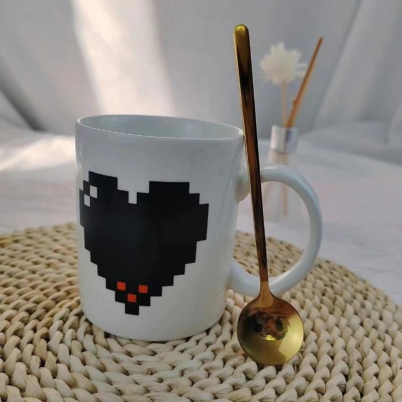 Волшебная кружка с игровым автоматом, меняющая цвет, кружка для кофе, чая, температура, изменение цвета, термочувствительная чашка, подарки на день рождения