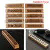 1Pc Bamboo Wood Incense Stick Holder Burning Joss Insence Box Burner Ash Catcher KTY
