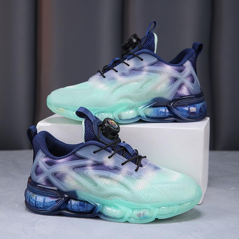 2025 New Running Shoes Children's Sports Shoes 6-12 Years Old Breathable Mesh Girls Shoes Soft Sole Fashion