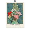 Vintage Van Gogh Oil Painting Works Flower Landscape Posters Wall Art Canvas And Prints Wall Pictures For Living Room Home Decor