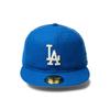 [New Era] 7-34 (approx. 61.5cm) Cap 59FIFTY Los Angeles Dodgers MLB COTTON FLAX FITTED CAP BLUE LOS ANGELES DODGERS Blue LA 5950 Hat