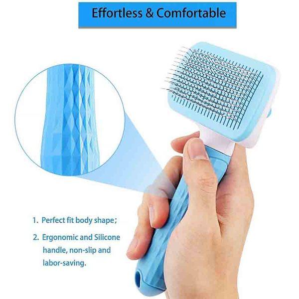 Dog Hair Remover Brush Cat Dog Hair Grooming And Care Comb For Long Hair Dog Pet Removes Hairs Cleaning Bath Brush Dog Supplies