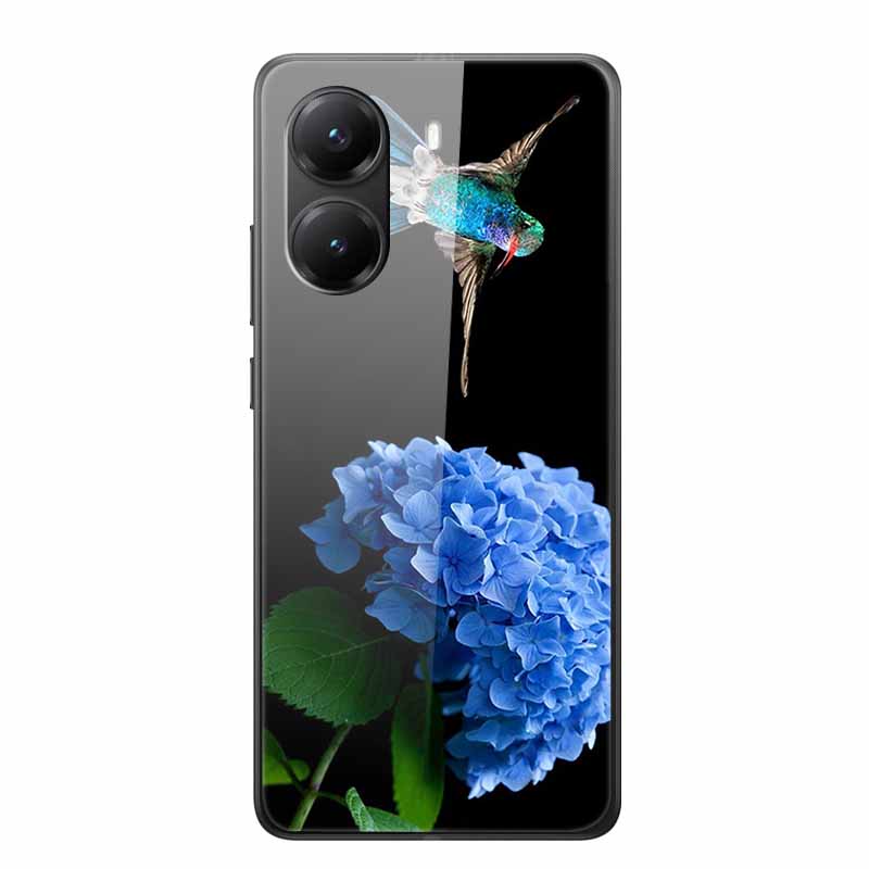 Glass Case For Poco X7 Pro Case X7Pro Hard Tempered Glass Back Cover Soft Bumper For Xiaomi Poco X7 Pro Case PocoX7 Pro Fundas