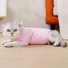 Anti-licking Pet Jumpsuit Soft Cat Suit Vest Cat Weaning Suit Cat Recovery Suit  Help Recovery