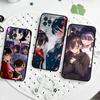 Популярное аниме «Опасности в моем сердце» Чехол для телефона Для iPhone 17 16 15 14 13 12 11 Pro Max Plus Mini Силиконовый Черный Чехол