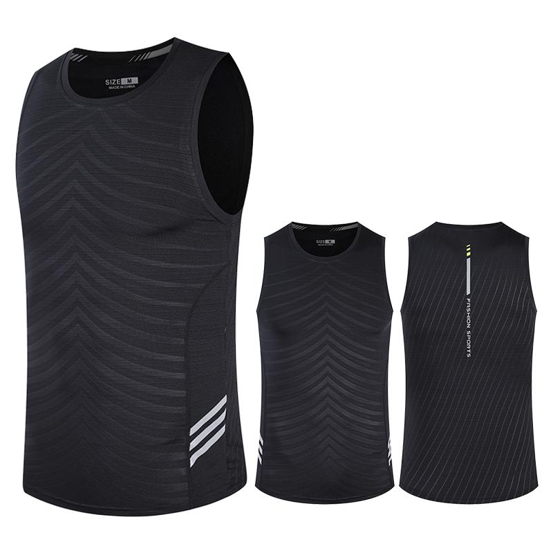 Мужская майка для бега, одежда для фитнеса, рубашки, топы, мужская спортивная майка первого слоя, жилет для льда, толстовка, футболки для спортзала, майка для марафона