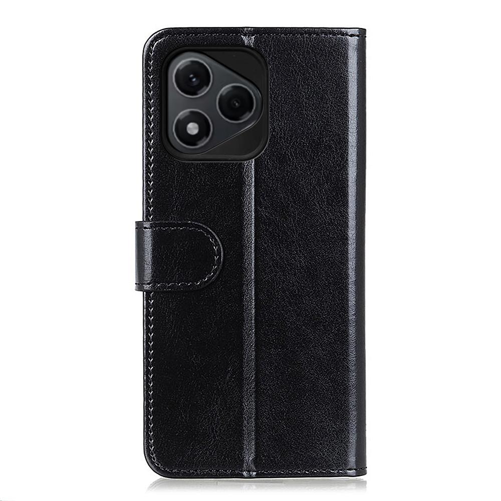 Чехол для Honor 400 Lite, текстура Crazy Horse, PU кожа, подставка для телефона