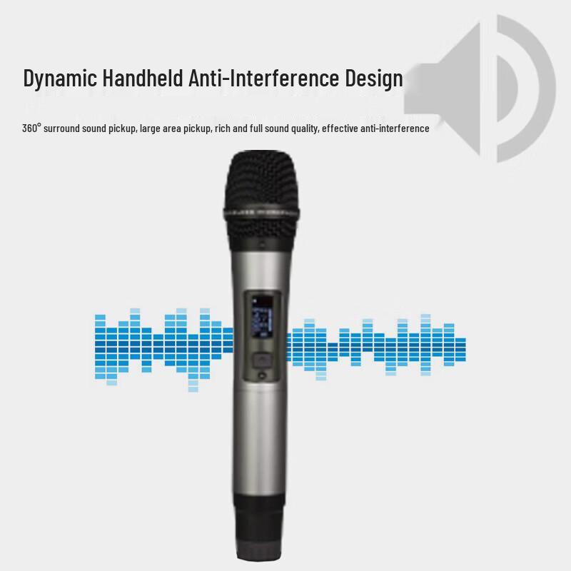 FionTu Professional Wireless Conference Handheld Microphone System (CN version)