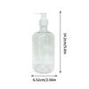 Portable Vacuum Press Type Spray Bottle Shampoo Bottle Empty Refillable Makeup Cosmetics For Cream Liquid Lotion Bottles