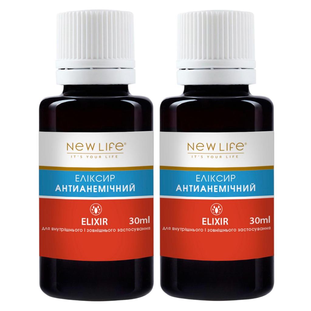 Антианемический Эликсир на Травах Добавка Диетическая New Life