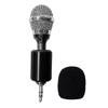 Bendable Mini Microphone 3/4 Level Metal Recording Microphone Condenser Microphone  for Laptop