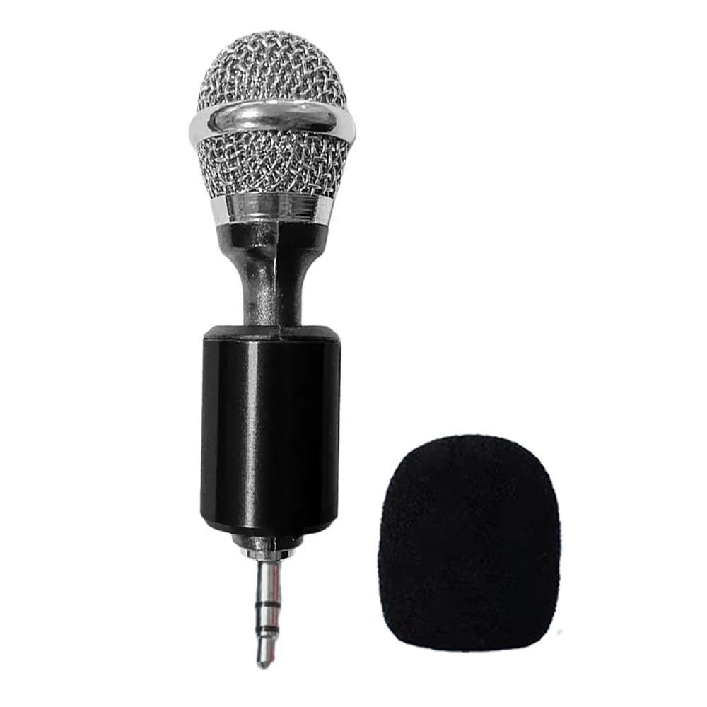 Bendable Mini Microphone 3/4 Level Metal Recording Microphone Condenser Microphone for Laptop