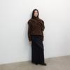 LE17SEPTEMBRE ALPACA MUFFLER [BROWN]