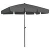 VidaXL Beach Parasol Sun Shelter Garden Parasol Patio Parasol Terrace Outdoor Anti-UV Anti-fading 314729