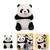 Panda Teddy Bear Doll Unique Design Logo Embroidery 45cm Height Premium Material