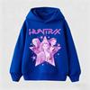 Children's Hoodie  K-pop Demon Hunters Hoodies Girl Thin Hooded Sweatshirt Hood Sportswear Long Sleeve Kids Clothings