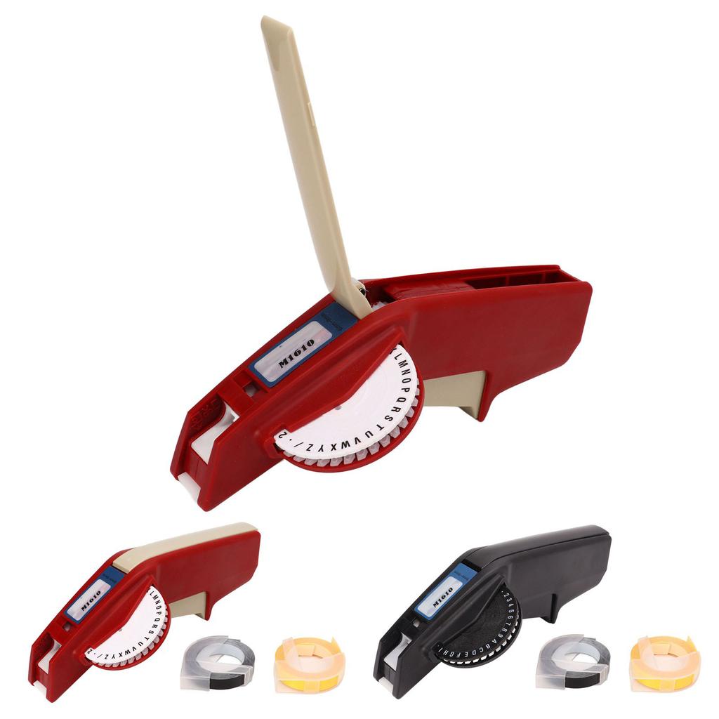 Изготовитель этикеток для тиснения, прозрачный номер, буква, ручная тиснитель этикеток из АБС-пластика для L