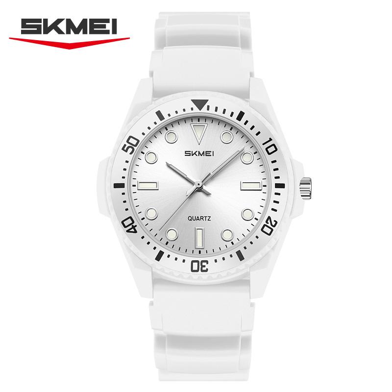 Skmei 2622 Уникальные Модные Мужские Кварцевые Часы с ПУ Ремешком Водонепроницаемые В Наличии Простые Часы Reloj