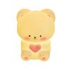 Креативный ночник в виде медведя с сердечком - Милая лампа для спальни и светящаяся игрушка, которую можно щипать, Идеальный подарок на Циси для девушки