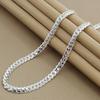 925 Sterling Silver 40-60cm Necklace Fashion Wedding Jewelry