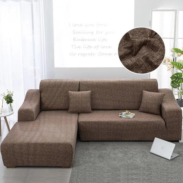Sofa Cover Elastic Couch Cover Sectional Chair Cover It Needs Order 2pieces Sofa Cover If Your Sofa Is Corner L-shape Sofa