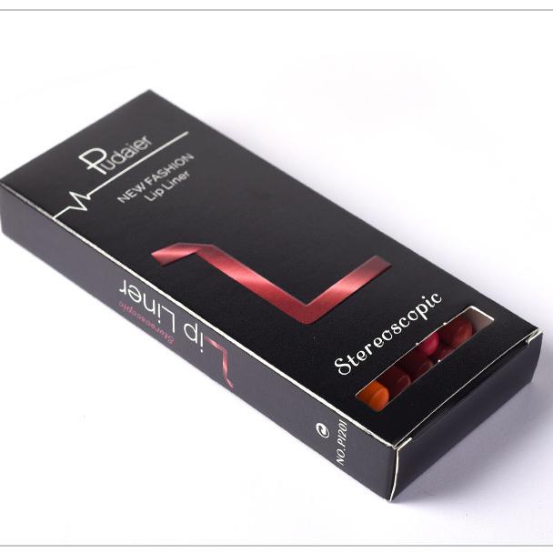 Matte Velvet Lipstick 12 Pcs/sets Lip Liner Waterproof Non-smudge Makeup