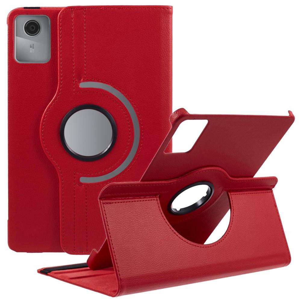 Lenovo Tab M11 Case, 360 Rotation, Red