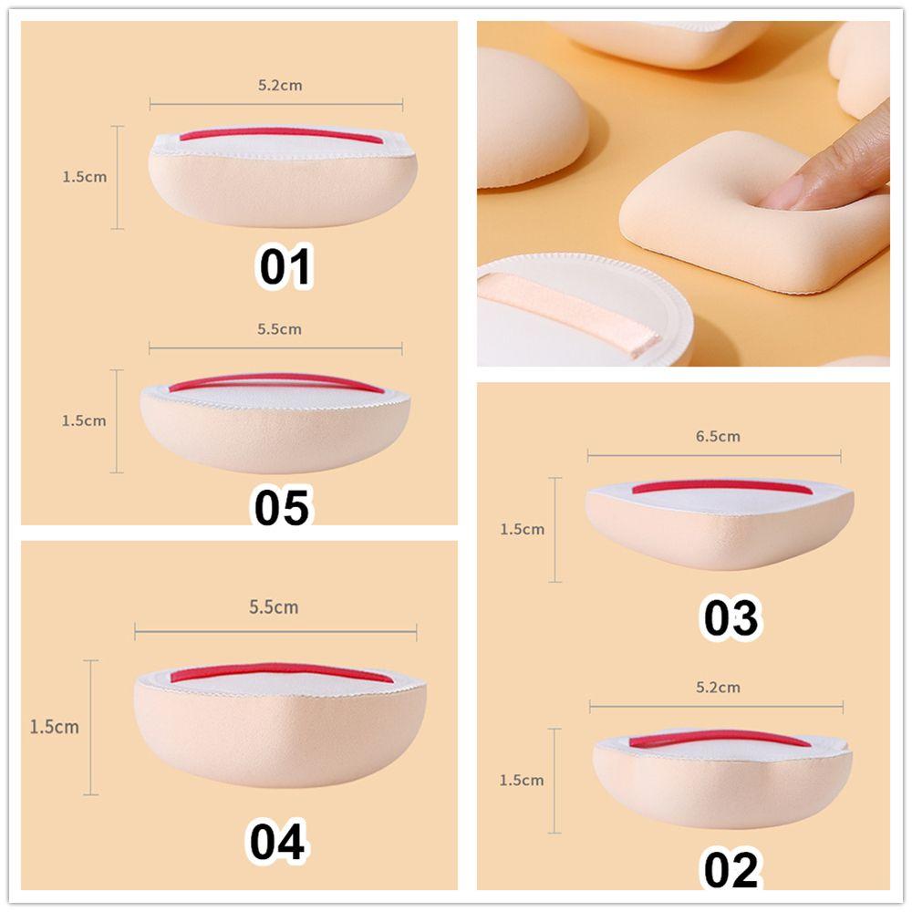 Сухой и влажный спонж для макияжа Мягкий спонж-зефирка Спонж для кушона Спонж для тональной основы Инструмент для макияжа