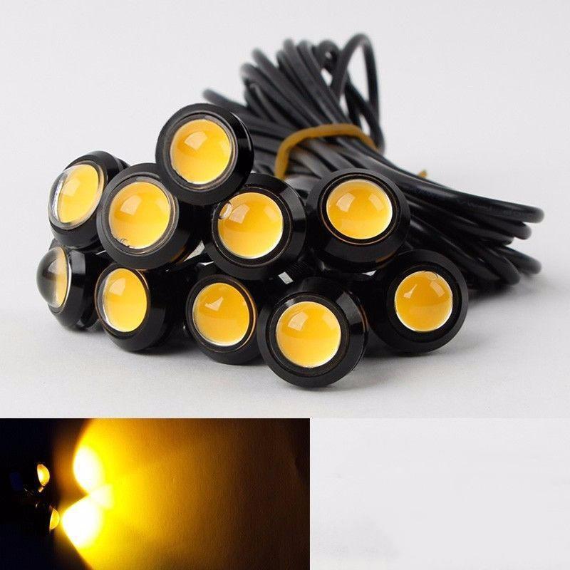 New Car Mini Navigation Light LED18MM Eagle Eye Light Lightweight Rogue Light Screw Reversing Light Motorcycle Modification